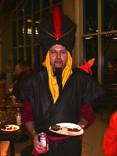 Even villians must eat.